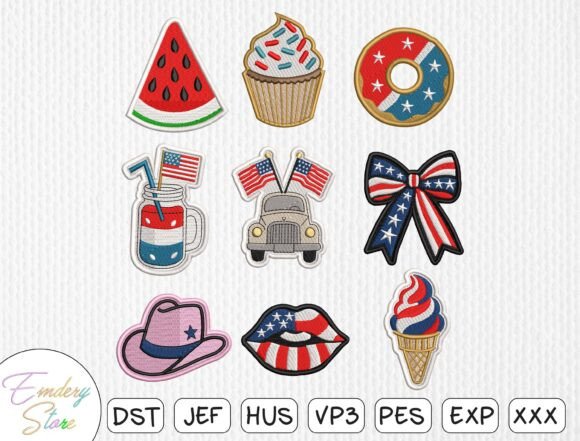 4th of July Patch Embroidery Bundle Review