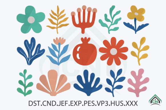 Abstract Floral Embroidery Bundle Review