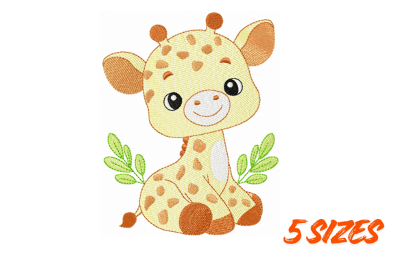 Cute Baby Giraffe Embroidery Design Review