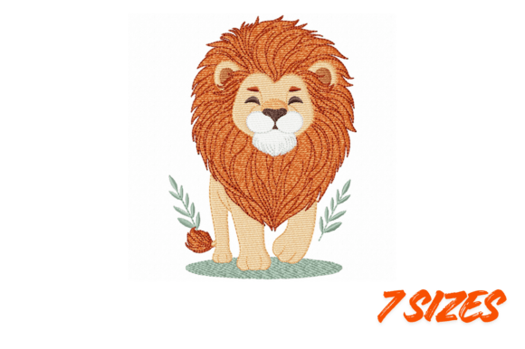 Cute Lion Embroidery Pack: A Designer Review