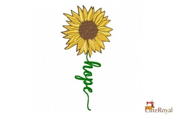 Hope Sunflower Embroidery Review for Craft Fairs