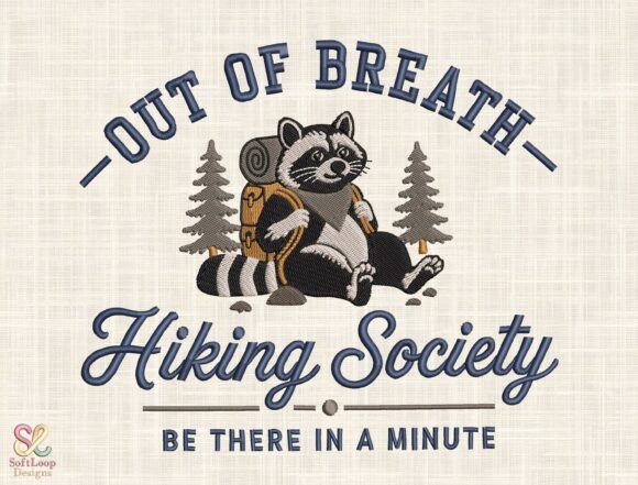 Humorous Outdoor Camp Embroidery Design Review