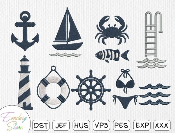 Nautical Embroidery Patch Set Review