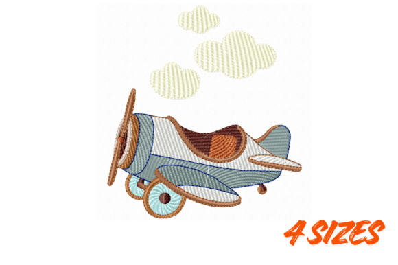 Vintage Airplane Embroidery Design Review